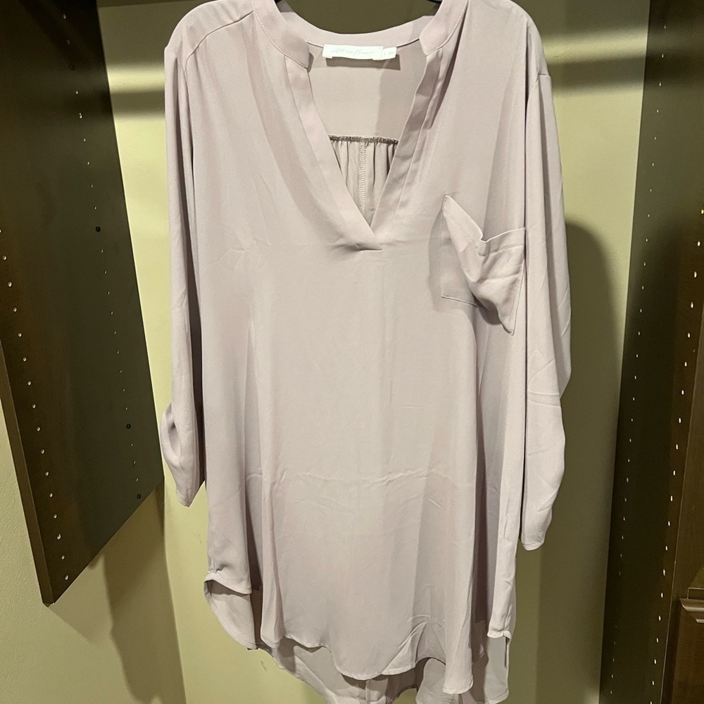 All in Favor Lavender Blouse